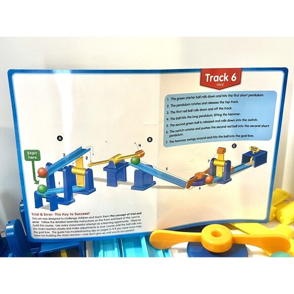 Lakeshore Create-A-Chain Reaction STEM Kit PP565 Educational build stack - Picture 9 of 11